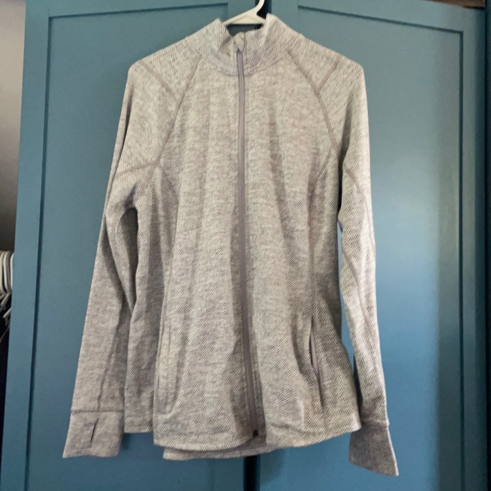 Workout zip up top